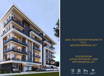 4 Bed Semi Detached Villas, Old Ikoyi, Ikoyi, Lagos, Semi-detached Duplex for Sale