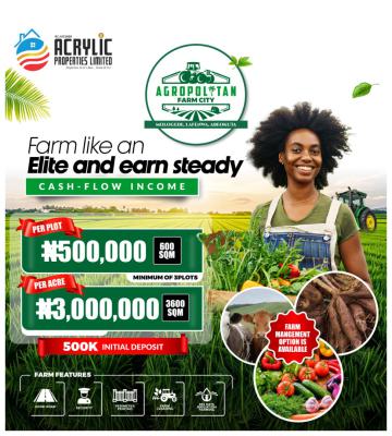 Farmland, Mologede, Abeokuta North, Ogun, Land for Sale