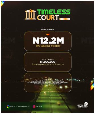 Breach Front Property, Coastal Road, Paradise Beach Front in Ode- Mi, Ibeju Lekki, Lagos, Residential Land for Sale