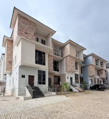 4 Bedrooms Terrace Duplex with a Bq, Guzape District, Abuja, Terraced Duplex for Rent