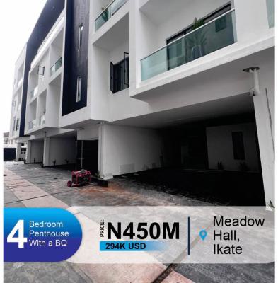 Lovely 4 Bedroom Penthouse with Bq, Ikate, Lekki, Lagos, Detached Duplex for Sale