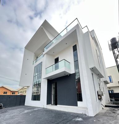 Aesthetic 5 Beds Fully Detached Duplex with Bq, Cinema, Rooftop & Pool, Osapa, Lekki, Lagos, Detached Duplex for Sale