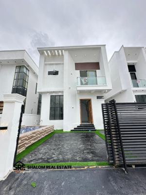 Contemporary Spacious 4-bedroom Fully Detached Duplex with Bq & Sp, Chevron, Lekki, Lagos, Detached Duplex for Sale