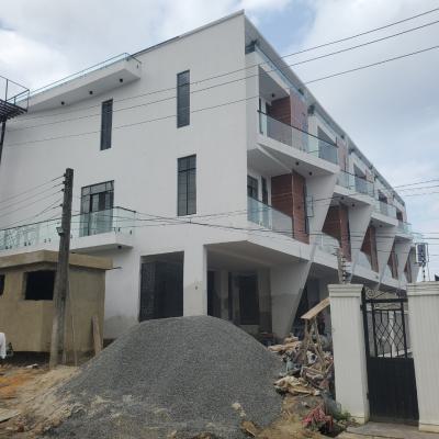 Pristinely Built 4 Bedroom Terrace Duplex W/ Bq in a Secured Estate, Ikate, Lekki, Lagos, Terraced Duplex for Sale