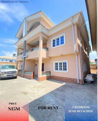 Clean Standard 2 Units of 5 Bedroom Semi Detached House, Oniru By Lekki Right Side, Oniru, Victoria Island (vi), Lagos, Semi-detached Duplex for Rent