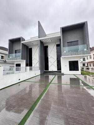 Contemporary Spacious 5 Bedroom Semi-detached Duplex with Bq, Osapa, Lekki, Lagos, Semi-detached Duplex for Sale