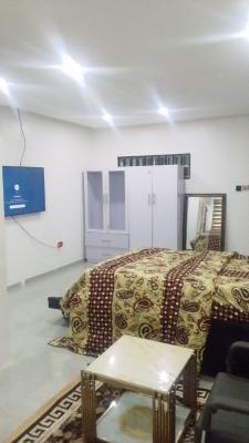 a Spacious Furnished Room Studio Apartment, Chevron Drive Paradise 3 Estate Chevron, Lekki, Lagos, Self Contain (single Rooms) for Rent