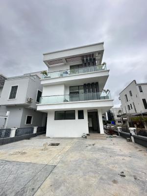 Contemporary Spacious 5 Bedroom Fully Detached Duplex with Bq, Osapa, Lekki, Lagos, Detached Duplex for Sale