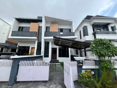 Charming 3-bedroom Semi-detached Duplex with Bq -- Chevron Axis, Chevron, Lekki, Lagos, Semi-detached Duplex for Rent