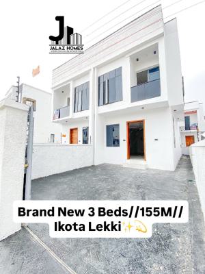 Brand New 3 Bedroom Semi Detached Home with a Bq, Ikota, Lekki, Lagos, House for Sale