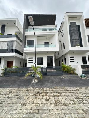 Contemporary Spacious 5 Bedroom Detached Duplex W/ Bq, Cinema, Pool, Chevron, Lekki, Lagos, Detached Duplex for Sale