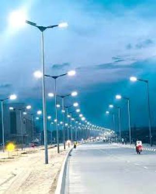 a Fenced and Gated 7,024 Sqm of Bare Land Facing The New Coastal Road, Facing The New Coastal Road, Close to a Multipurpose Tower, Oniru, Victoria Island (vi), Lagos, Mixed-use Land for Sale