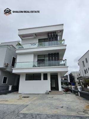 Contemporary 5-bedroom Fully Detached Duplex with Bq & Rooftop Terra, Osapa, Lekki, Lagos, Detached Duplex for Sale
