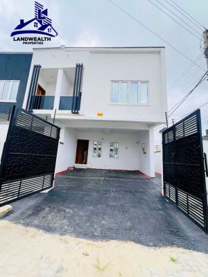 Self Compound 3 Bedroom Terrace Fully Fitted Open-plan Modern Kitchen, Secure Estate at Ajah Lekki, Ajah, Lagos, Terraced Duplex for Sale