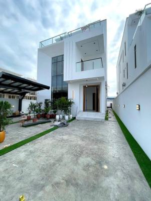 Contemporary 5 Bedroom Fully Detached Duplex with S-pool, Cinema, Etc, Chevron, Lekki, Lagos, Detached Duplex for Sale