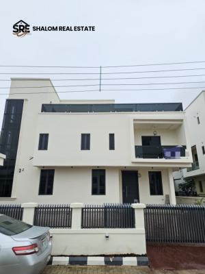 Contemporary 5-bedroom Fully Detached Duplex with Bq, Rooftop Terra, Osapa, Lekki, Lagos, Detached Duplex for Sale