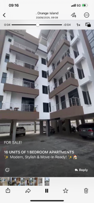 Luxury Brand New 16units of 1bedroom Apartment, Oniru, Victoria Island (vi), Lagos, Flat / Apartment for Sale