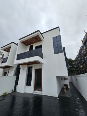 Contemporary Spacious 4 Bedroom Semi-detached Duplex with Bq, Located at Chevron Estate, Lekki, Lagos, Semi-detached Duplex for Sale