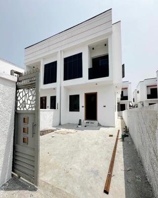 Contemporary 4 Bedroom Semi Detached Duplex & Bq in Secure Estate, Ikota, Lekki, Lagos, Semi-detached Duplex for Sale