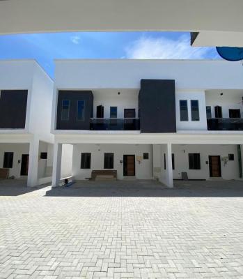 Brand New 4bedroom Terrace Duplex with Solar and Pool, Along Abraham Adesanya, Ogombo, Ajah, Lagos, Terraced Duplex for Rent