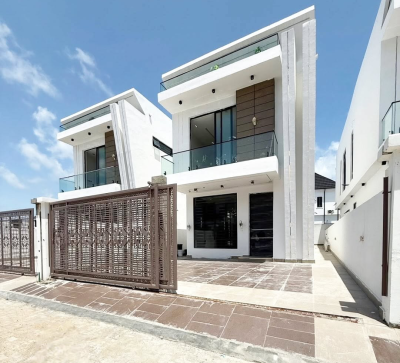 Fully Detached 4 Bedroom Duplex with Bq, Orchid Road By Jj Apartment, Lekki, Lagos, House for Rent