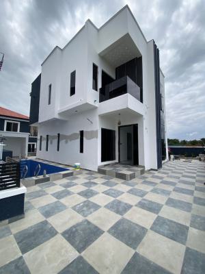 Newly Built 4bedroom Duplex Comes with Swimming Pool and Bq, Gated Estate on Shop Rite Road, Sangotedo, Ajah, Lagos, Detached Duplex for Sale