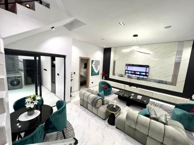 Luxury Furnished 4 Bedroom Terrace Duplex, Ikota, Lekki, Lagos, Terraced Duplex Short Let