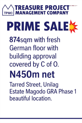 Land Measuring 874sqm with Cofo, Unilag Estate, Gra Phase 1, Magodo, Lagos, Land for Sale