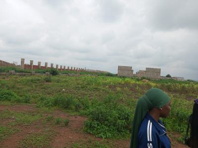 Land for 5 Bedrooms Terraced Duplex + Bq, Sharing Fence with Lufem Estate, Before Gilmor Construction Yard., Guzape District, Abuja, Residential Land for Sale