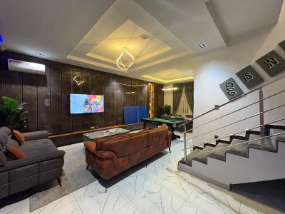 Luxury 3 Bedroom Apartment, Lagos Business School, Sangotedo, Ajah, Lagos, Flat / Apartment Short Let