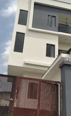 Newly Built 4 Bedroom Terrace with 1 Room B/q., Obanikoro, Shomolu, Lagos, Terraced Duplex for Sale