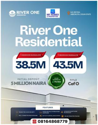 Luxury and Yet Affordable 3 Bedroom Bungalow with Great Features, in a Gated Estate at Ile-ise Pan Abeokuta, Abeokuta South, Ogun, Semi-detached Bungalow for Sale
