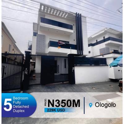Stunning 5 Bedroom Detached Duplex with Bq, Ologolo, Lekki, Lagos, Detached Duplex for Sale