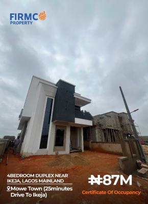 Beautifully Crafted 4 Bedrooms Fully Detached Duplex, Mowe Town, Ogun, Detached Duplex for Sale
