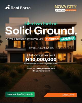 4bedroom Fully Detached Duplex, Nova City, Tafyi, Apo, Abuja, Detached Duplex for Sale