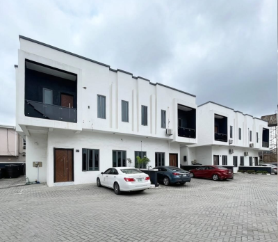 Exquisite 4 Bedroom Semi Detached Duplex with Bq, Orchid Road, Lekki, Lagos, Semi-detached Duplex for Rent