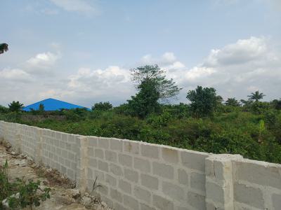 Fenced 4 Plots of Land, Obirikwere-airport Road, Port Harcourt, Rivers, Residential Land for Sale