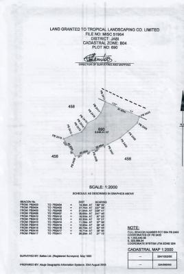 Commercial Land in Jabi, Jabi, Abuja, Commercial Land for Sale