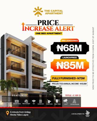 Limited Time Offer: Invest in The Capital Apartment Today, Near University of Lagos & Ideal for Shortlet Investment and Airbnb, Yaba, Lagos, Mini Flat (room and Parlour) for Sale