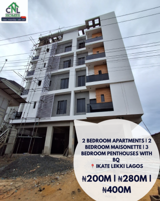 Luxury 2 Bedroom Apartment, Ikate Lekki Lagos, Ikate, Lekki, Lagos, Flat / Apartment for Sale