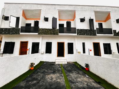 Newly Built 3 Bedroom Terrace Duplex in an Estate, Abraham Adesanya Axis, Ajah, Lagos, Terraced Duplex for Sale