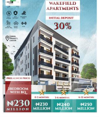 Luxury 2 Bedroom Apartment with Bq, Lekki Phase 1, Lekki, Lagos, Flat / Apartment for Sale