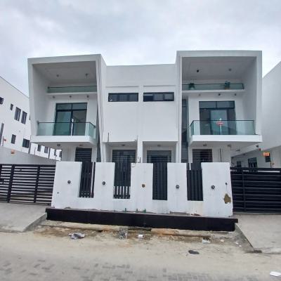 Luxury 4 Bedroom Semi-detached Duplex with Bq, Chevron Toll Gate, Orchid Road, Lekki, Lagos, Semi-detached Duplex for Sale
