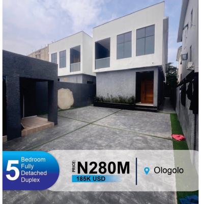 Stunning 5 Bedroom Detached Duplex with Bq, Ologolo, Ologolo, Lekki, Lagos, Detached Duplex for Sale