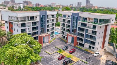 Well Designed Three Bedroom Apartment with Pool $ Elevator, Ikoyi, Lagos, Flat / Apartment for Rent