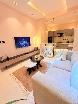 Beautiful 1-bedroom Apartment with Swimming Pool and Gym, Ikate, Lekki, Lagos, Flat / Apartment Short Let