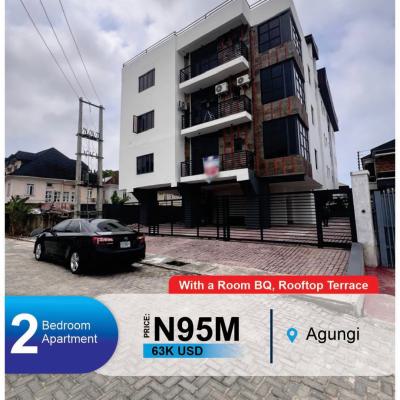 Lovely 2 Bedroom Apartment with Bq, Agungi, Agungi, Lekki, Lagos, Block of Flats for Sale