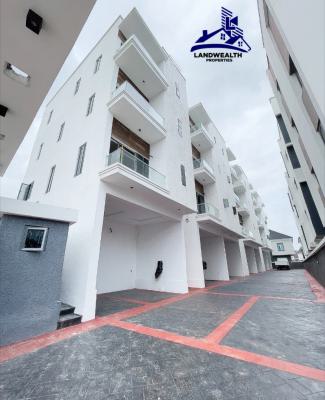 Units of 4 Bedroom Semi Detached Duplexes with Bq, Chevron, Lekki, Lagos, Semi-detached Duplex for Sale