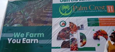 Palm Plantation Land, Palm Crest Estate Phase 2, Imeko Afon, Ogun, Industrial Land for Sale