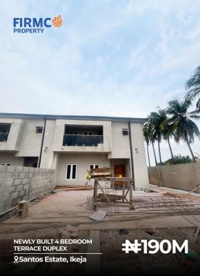 Ultra Modern 4-bedroom Terrace Duplex in Ikeja, Lagos, Experience Modern Luxury Living Here in Santos Estate, Ikeja, Lagos, Terraced Duplex for Sale